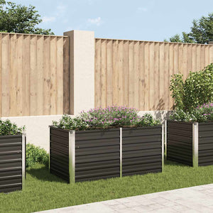 Garten-Hochbeet Verzinkter Stahl