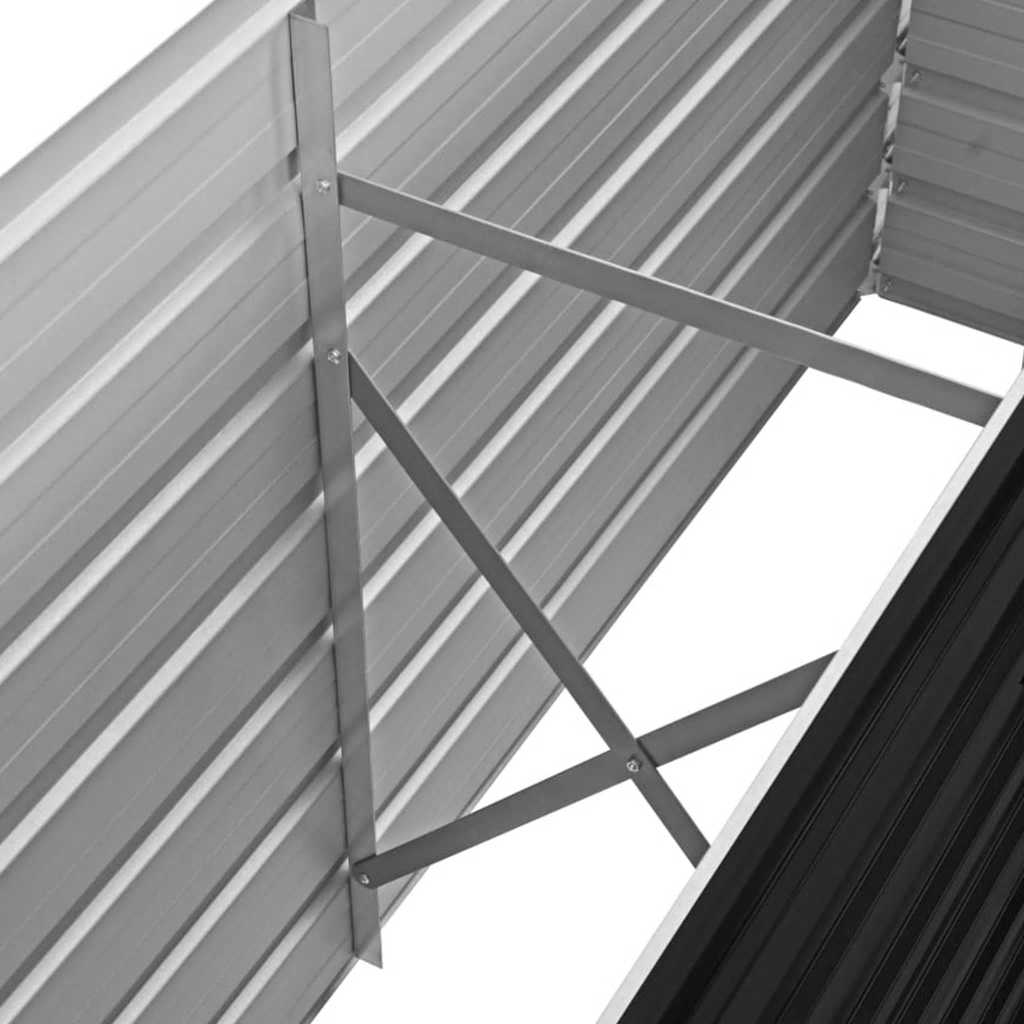 Garten-Hochbeet Verzinkter Stahl