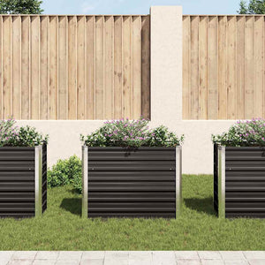 Garten-Hochbeet Verzinkter Stahl