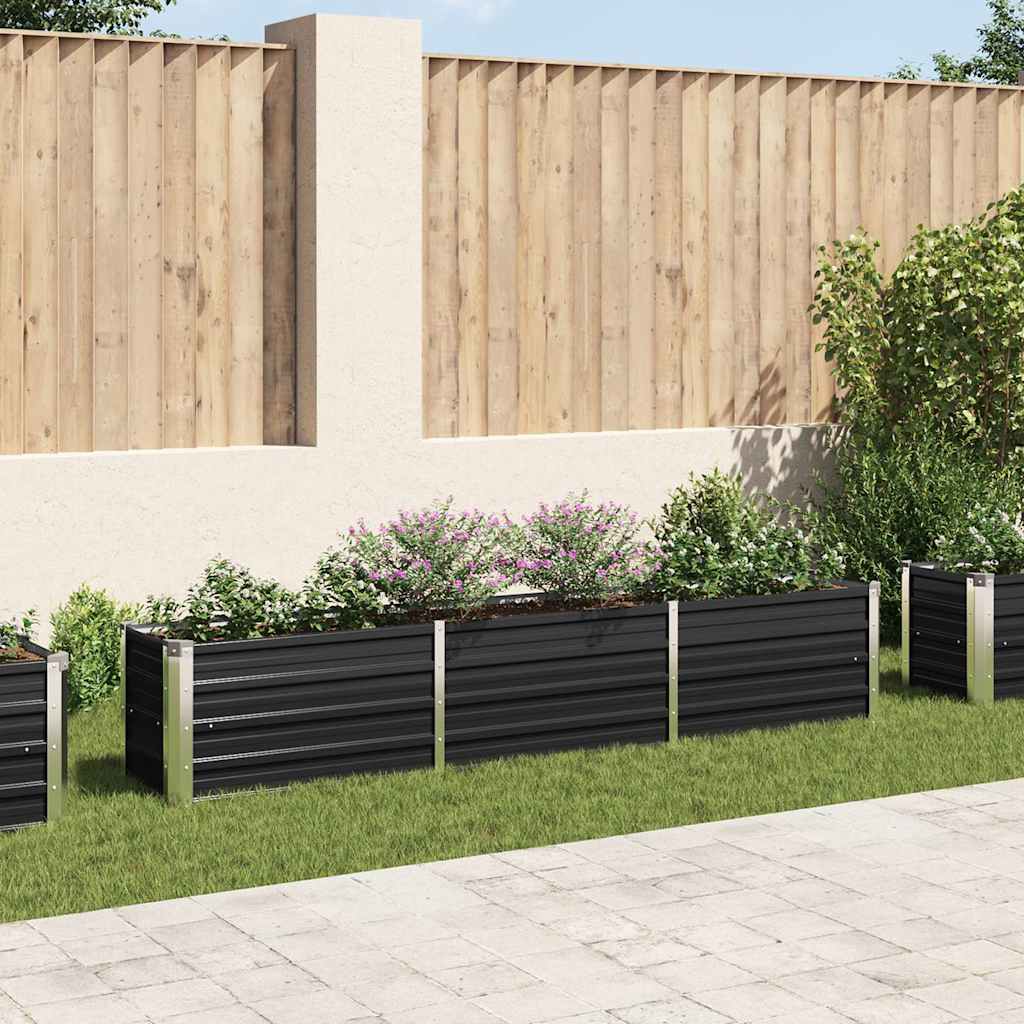 Garten-Hochbeet Verzinkter Stahl