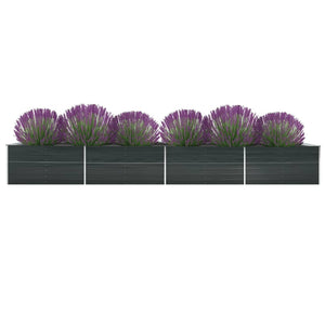 Garten-Hochbeet Verzinkter Stahl