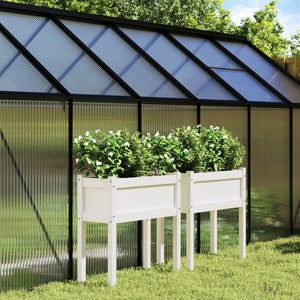 Pflanzkübel Mit Beinen 70X31X70 Cm Massivholz Douglasie