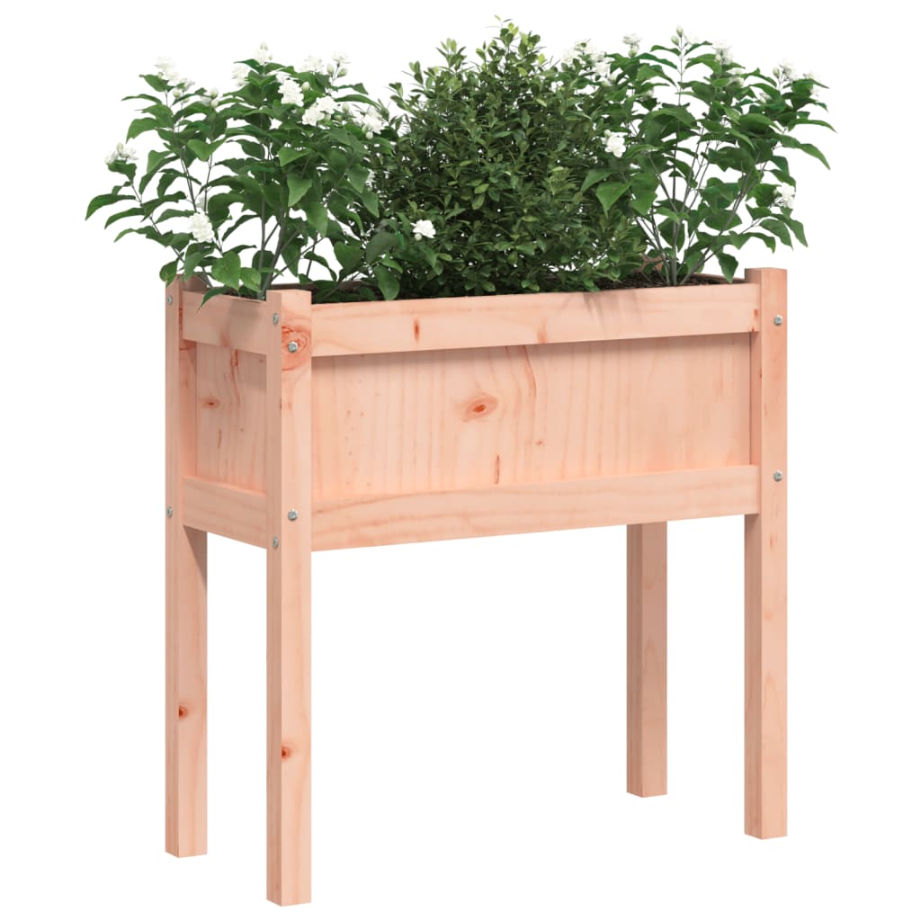 Pflanzkübel Mit Beinen 70X31X70 Cm Massivholz Douglasie