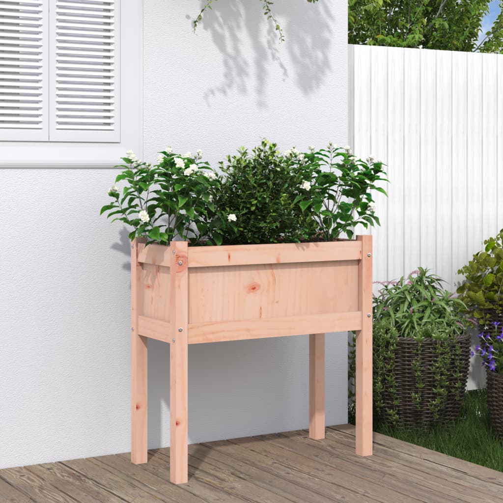 Pflanzkübel Mit Beinen 70X31X70 Cm Massivholz Douglasie