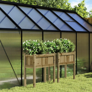 Pflanzkübel Mit Beinen 70X31X70 Cm Massivholz Douglasie